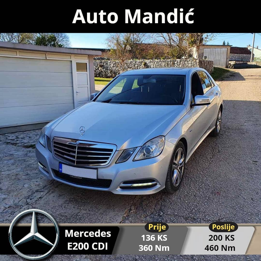 BMW E klasa W212 Chip Tuning