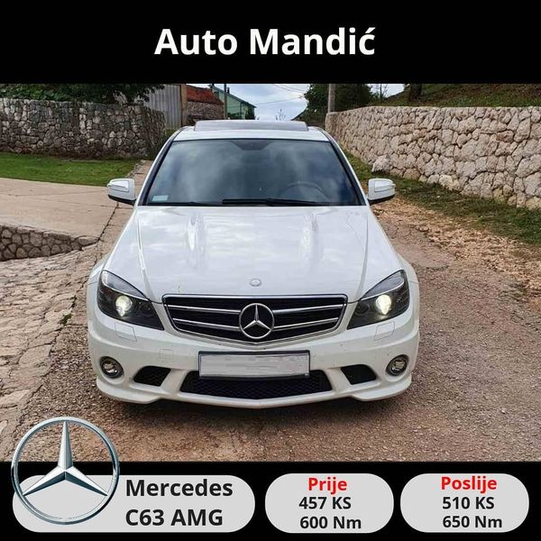 Mercedes C Klasa AMG Chip Tuning