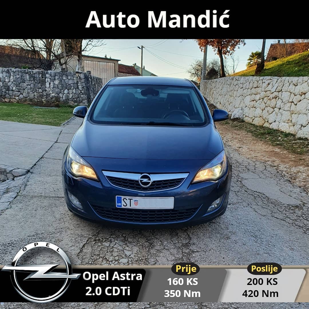 Opel Astra Chip Tuning