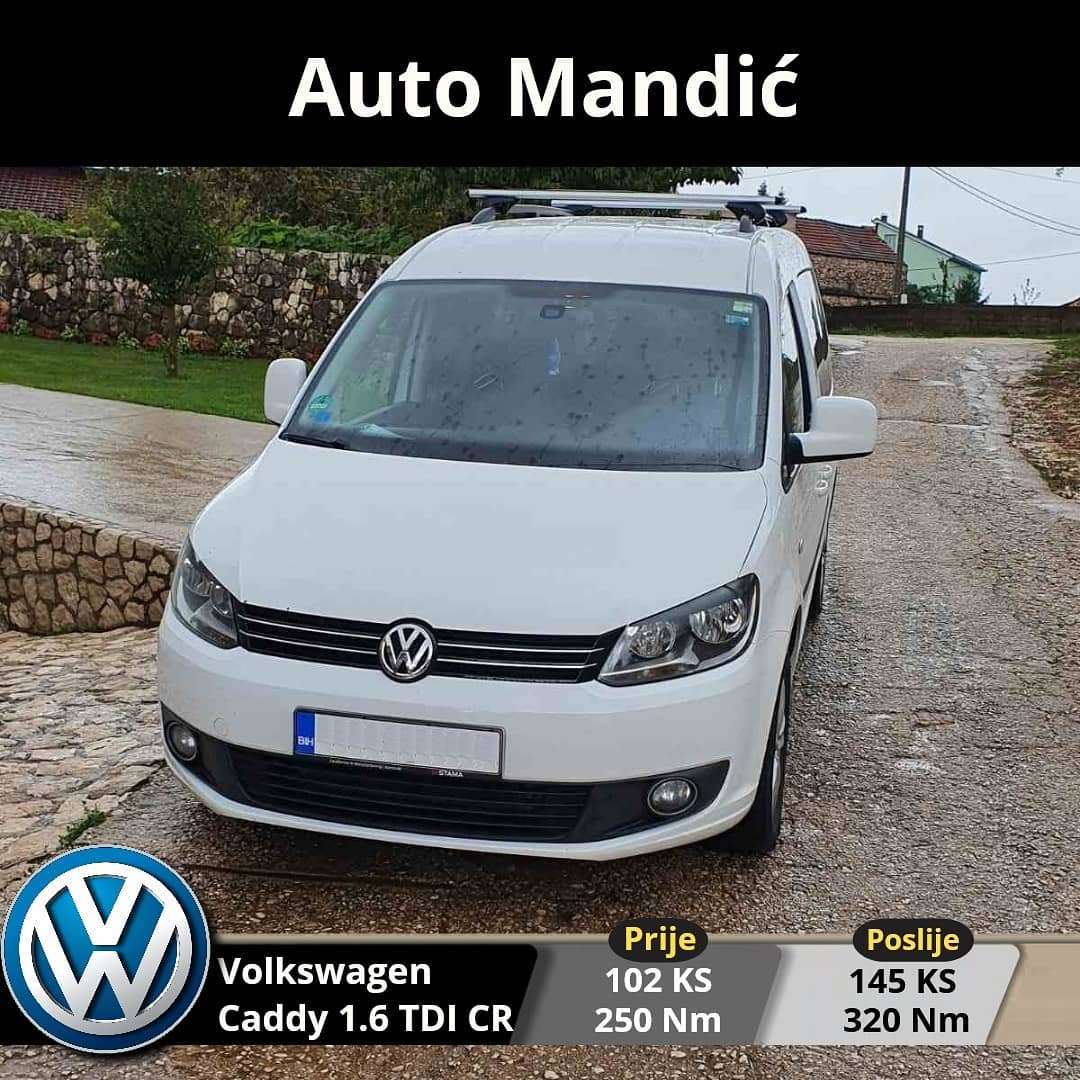 Volkswagen Caddy Chip Tuning